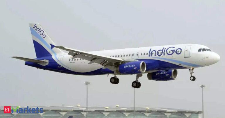 IndiGo shares in focus as airline imposes fuel surcharge amid rising ATF prices from West Asia war