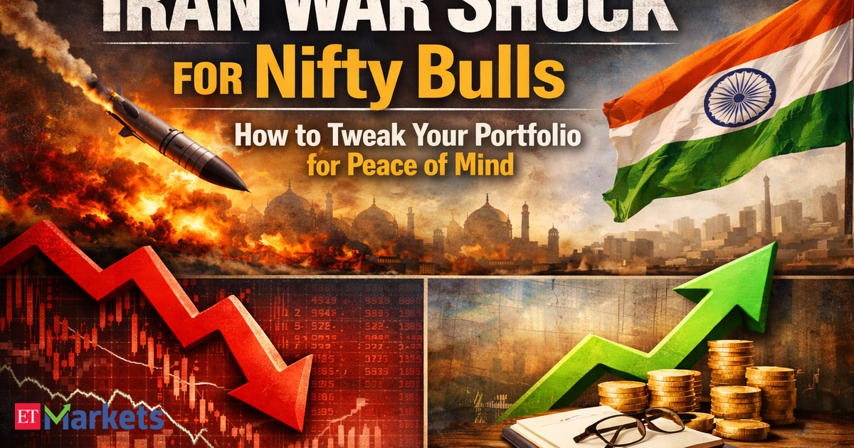 Iran war shock for Nifty bulls: How to tweak your portfolio for peace of mind