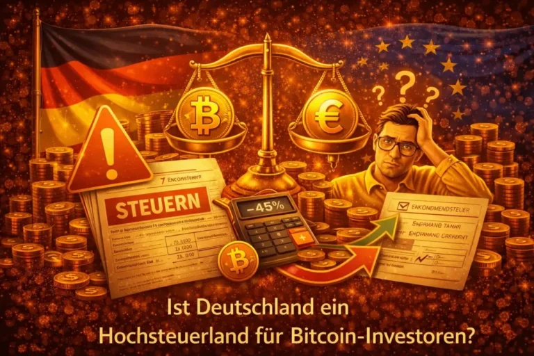 Ist Deutschland ein Hochsteuerland für Bitcoin-Investoren