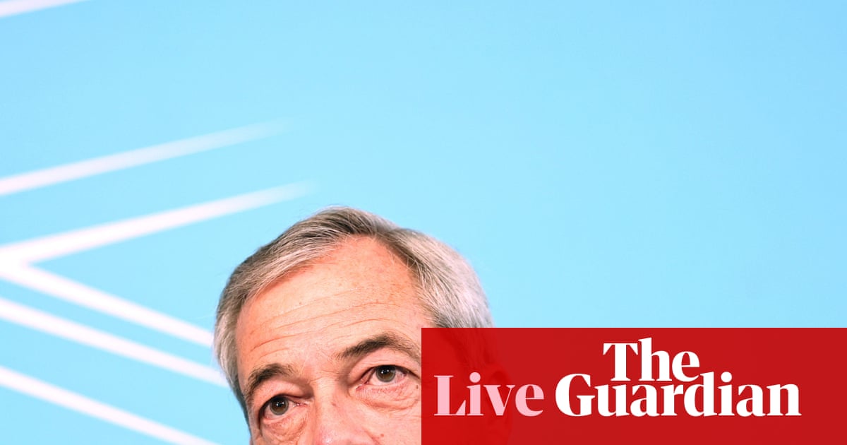 Nigel Farage to discuss Chagos Islands deal at Mar-a-Lago dinner with Donald Trump tonight - UK politics live