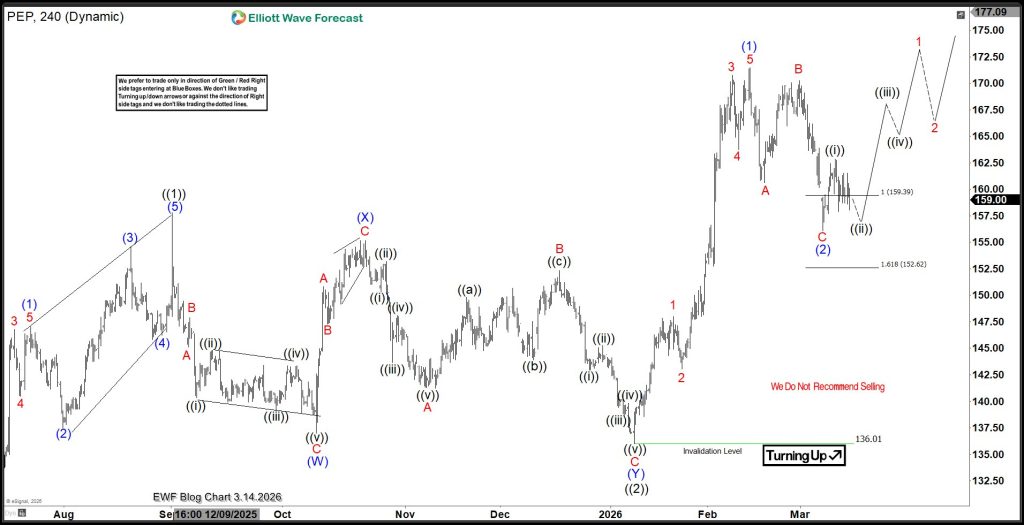 PepsiCo Elliott Wave Analysis- New Trade Idea Targeting $240 – Forex Market Analysis – ForexCycle.com