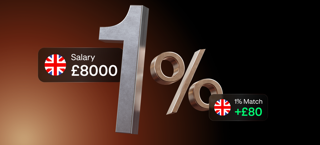 Salary Match: Get paid up to 1% more by getting paid into Krak