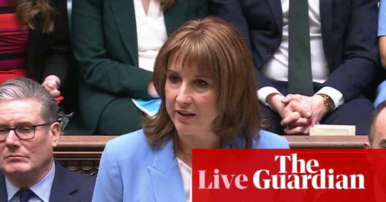 Spring forecast: Reeves insists her economic plan ‘even more important’ given Middle East crisis – live updates