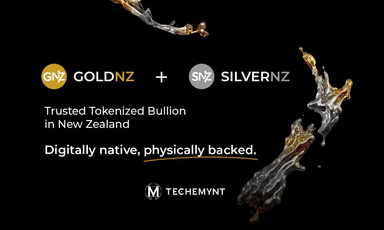Techemynt to Launch Tokenized Gold and Silver Bullion in New Zealand - Brave New Coin