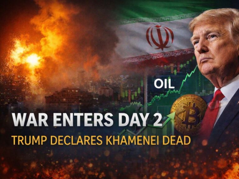 US, Israel, Iran War Enters Day 2 After Trump Declares Khamenei Dead | investingLive