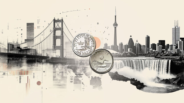 USD/CAD slips as surging crude oil lifts the Canadian Dollar