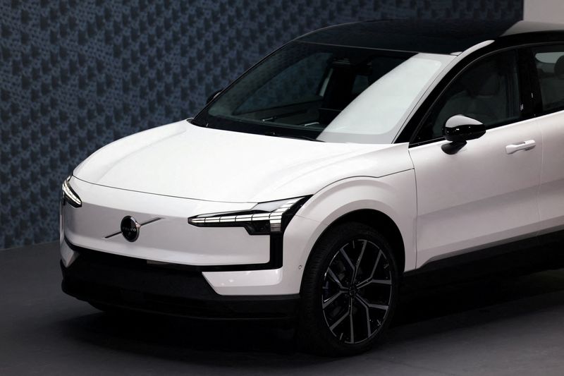 Volvo Cars sales volumes drop as US tariffs hit, but fully electric cars shine 