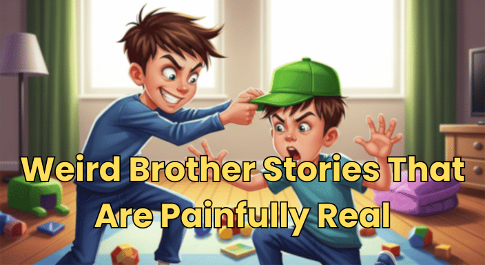 Weird Brother Stories That Are Painfully Real