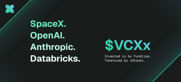 xStocks and Fundrise partner to tokenize VCX Fund, unlocking onchain exposure to leading private tech companies