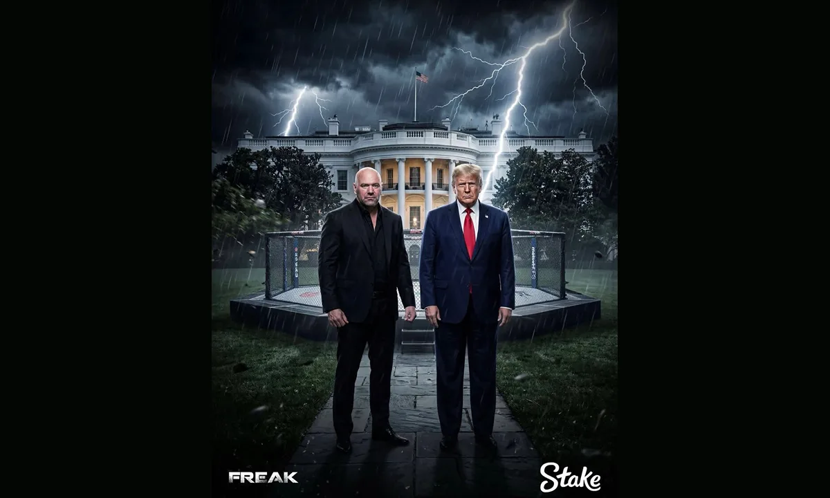 President Trump Promotes Stake and UFC on Truth Social | BitcoinChaser