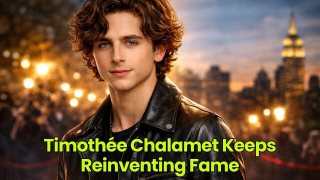 Timothée Chalamet Keeps Reinventing Fame