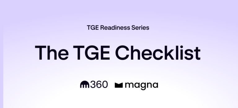 The TGE Checklist