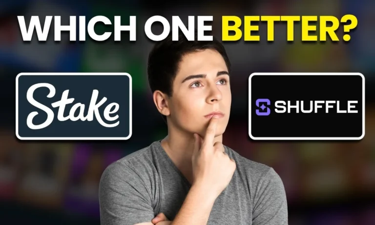 Stake vs Shuffle: Both Sites Compared in 2026 | BitcoinChaser