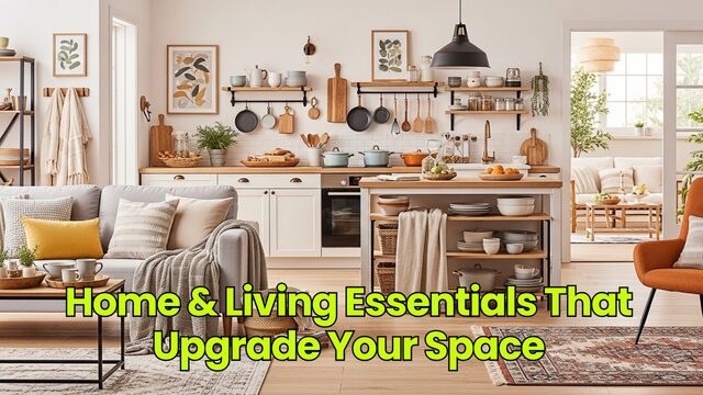 Home & Living Essentials That Upgrade Your Space