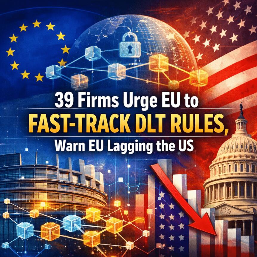 39 Firms Urge EU to Fast-Track DLT Rules, Warn EU Lagging the US – BitRss – Crypto World News