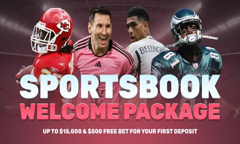 500 casino sports welcome package