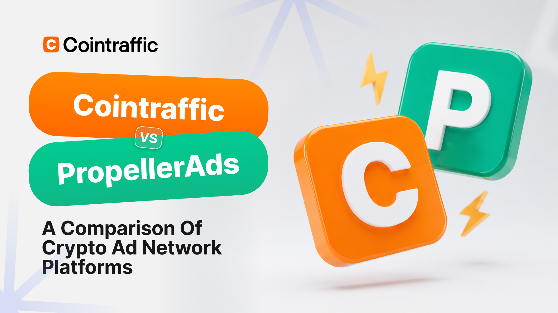 Cointraffic Vs PropellerAds: Which One Actually Works For Crypto? • Cointraffic