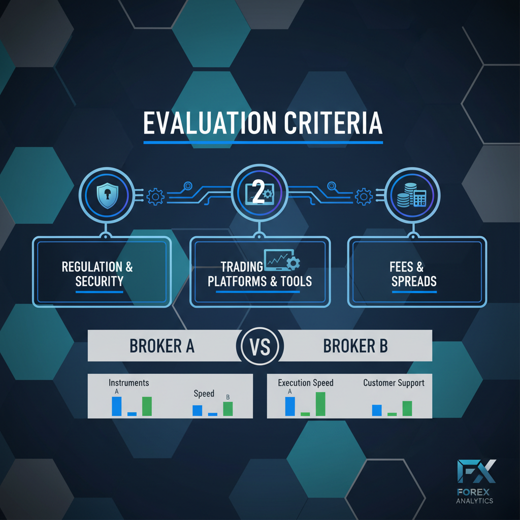 comparing forex brokers a detailed guide to evalu