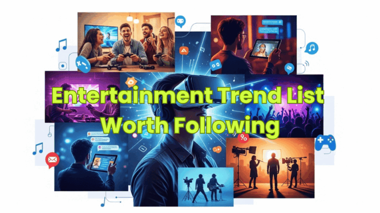 Entertainment Trend List Worth Following