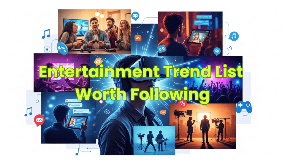 Entertainment Trend List Worth Following