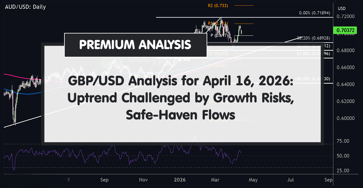 GBP/USD Analysis for April 16, 2026: Uptrend Challenged by Growth Risks, Safe-Haven Flows