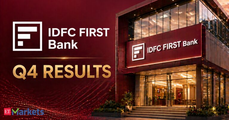 IDFC First Bank Q4 Results: PAT grows 5% YoY to Rs 319 crore; NIM drops 2 bps to 5.93%