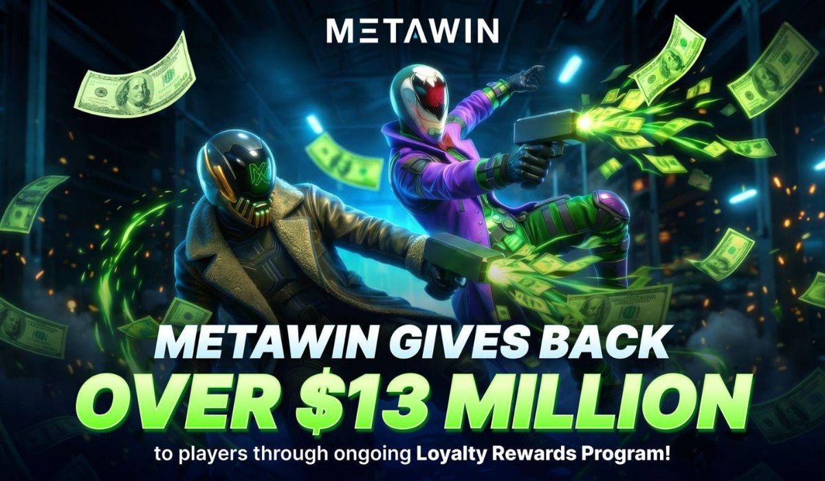 MetaWin Hits $13 Million in Player Rewards as Loyalty Program Continues to Grow