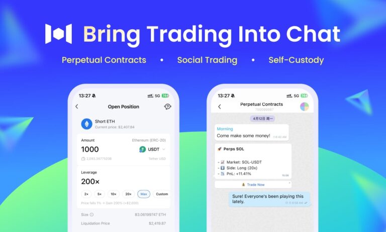 Mixin Launches U-Margined Perpetual Contracts, Bringing Derivatives Trading Into Chat - Brave New Coin