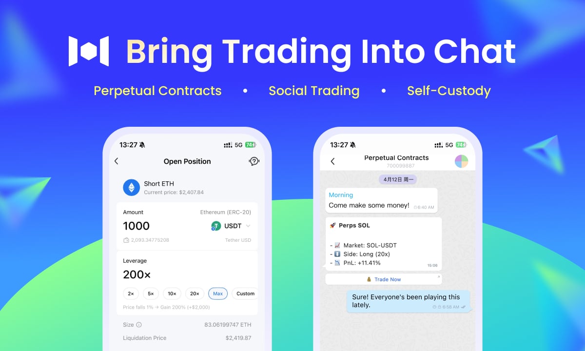 Mixin Launches U-Margined Perpetual Contracts, Bringing Derivatives Trading Into Chat - Brave New Coin
