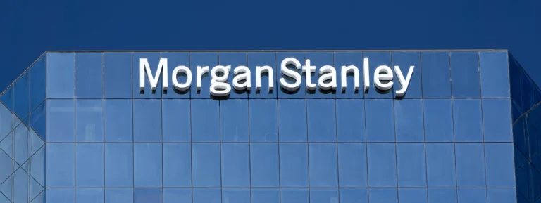 Morgan Stanley Building and Logo.