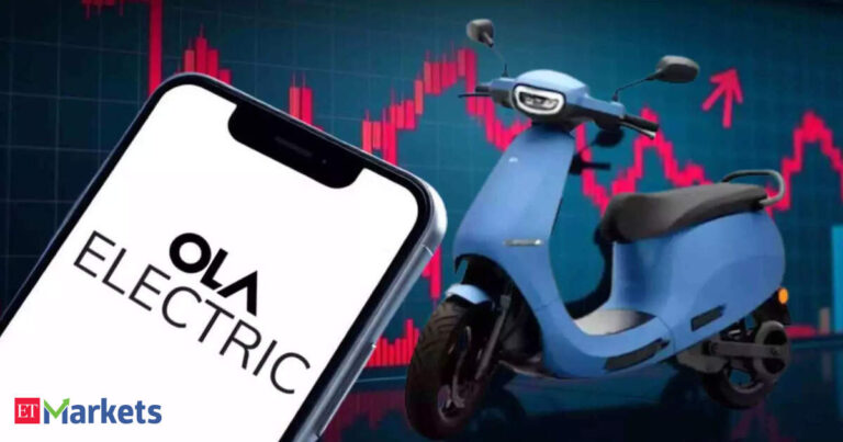 Ola Electric shares fall 7% on profit booking after 40% three-day rally
