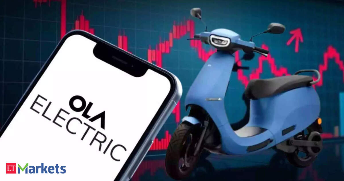 Ola Electric shares fall 7% on profit booking after 40% three-day rally