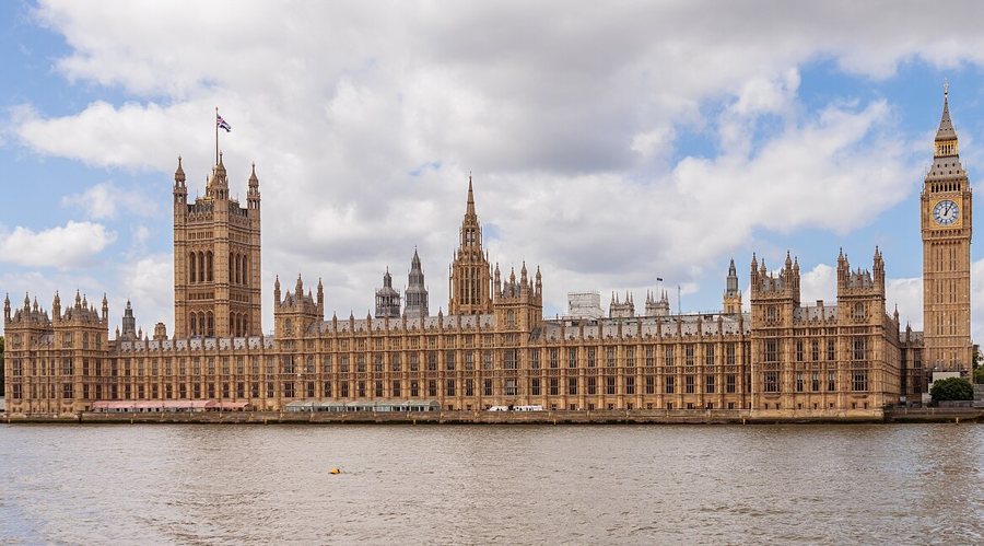The Palace of Westminster, Source: Wikipedia