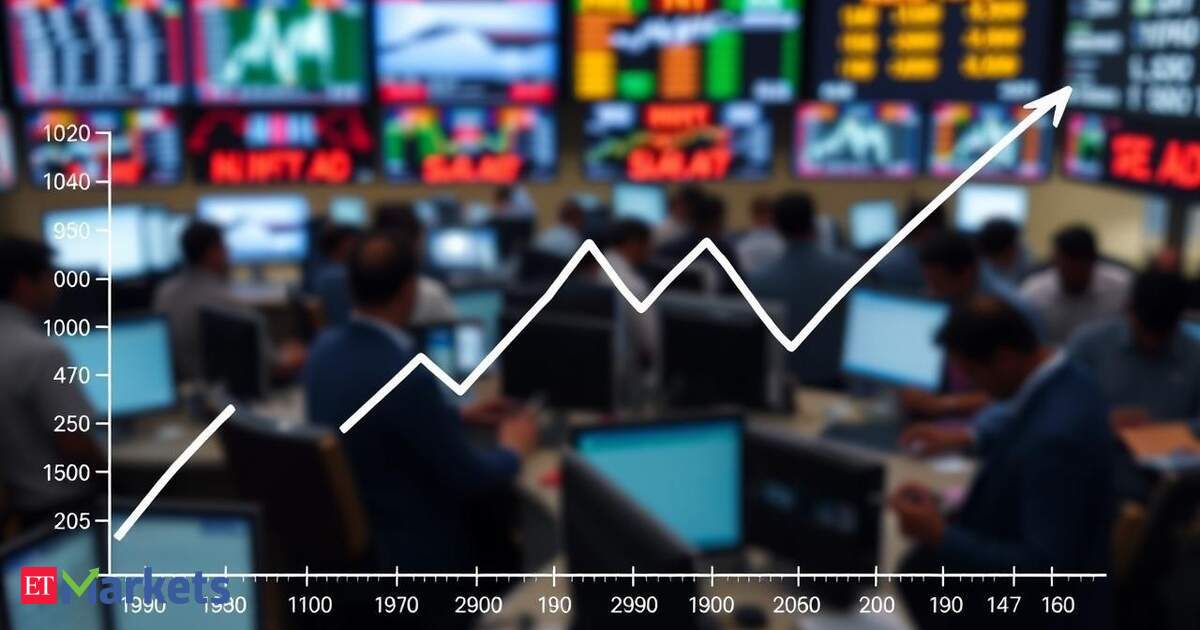 Sensex rebounds 1,800 pts from day’s low, settles in green; Nifty above 22,700 as rupee strengthens