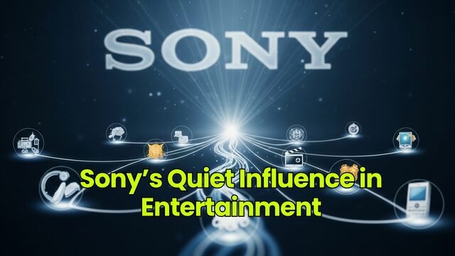 Sony and Its Quiet Influence in Entertainment