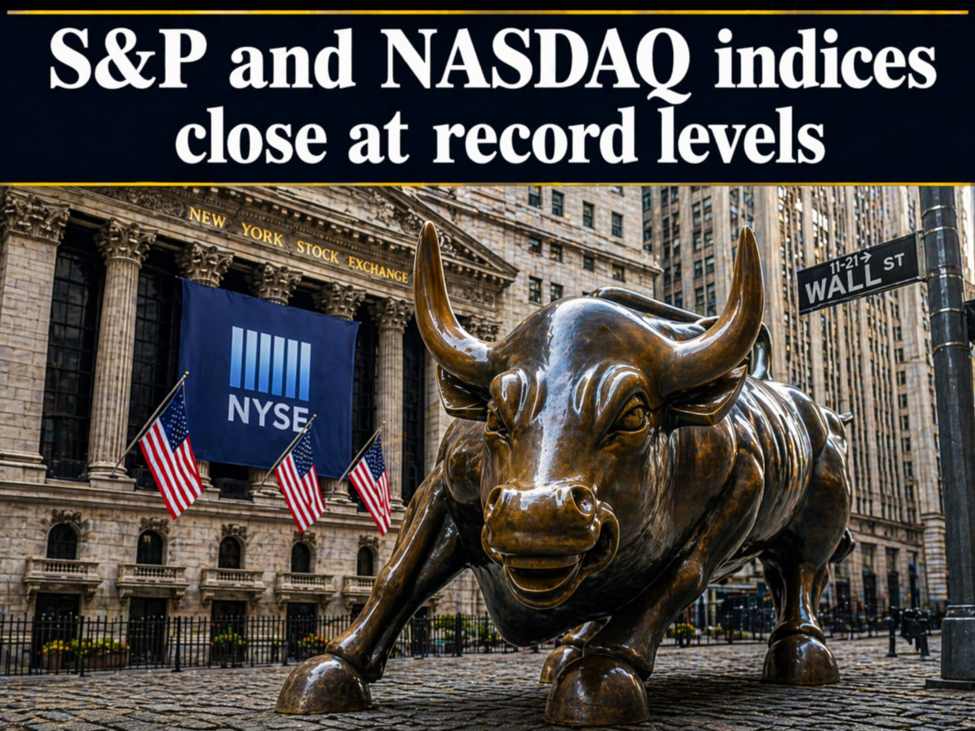 The NASDAQ and S&P indices close at record levels | investingLive