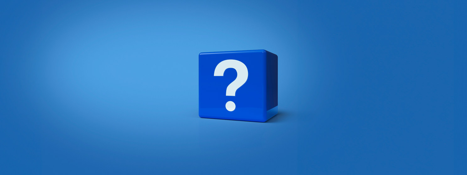 question block banner