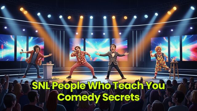 SNL People Who Teach You Comedy Secrets