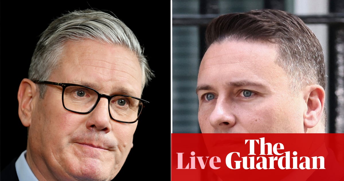 Streeting to meet Starmer on Wednesday as the prime minister defies calls to step down – UK politics live