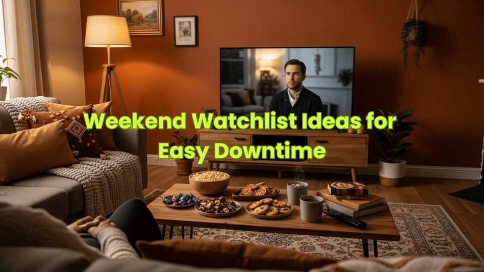 Weekend Watchlist Ideas for Easy Downtime