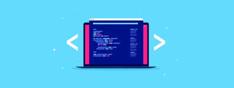 web development, coding vector