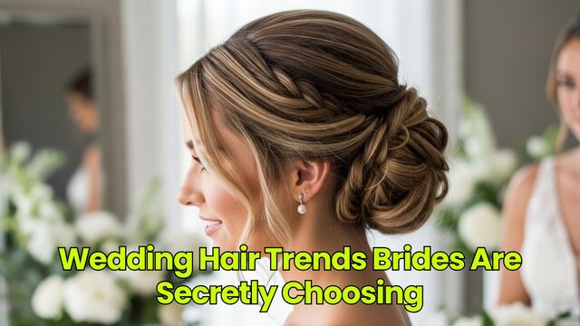 Wedding Hair Trends Brides Are Secretly Choosing