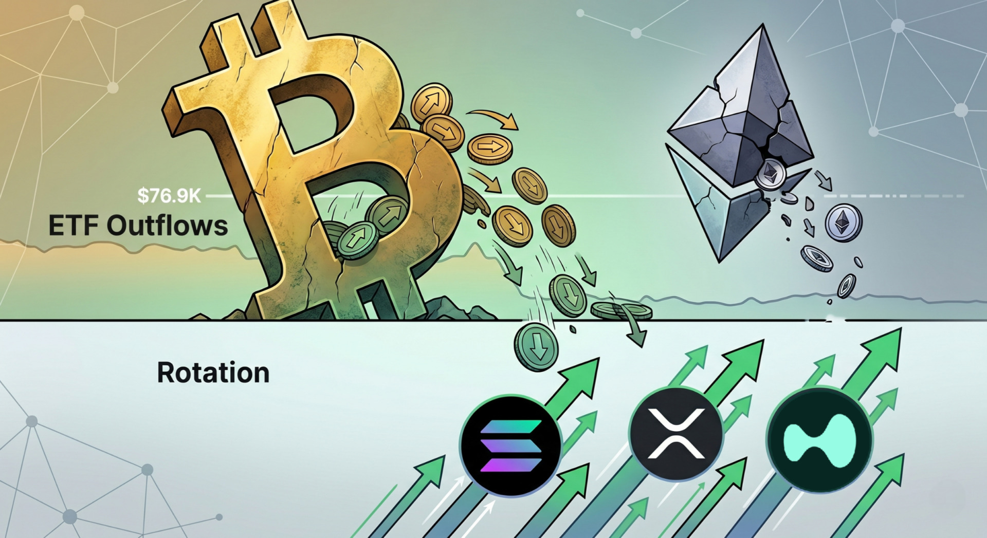 Bitcoin Stalls as ETF Outflows and Iran Deal Speculation Shake Crypto Markets