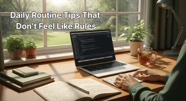 Daily Routine Tips That Don’t Feel Like Rules
