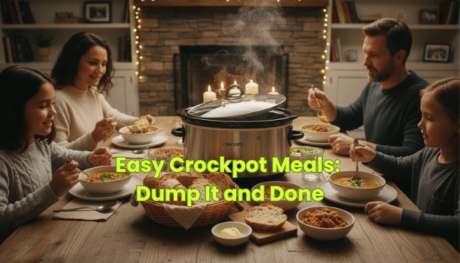 Easy Crockpot Meals: Dump It and Done