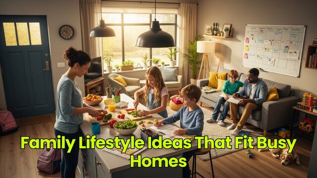 Family Lifestyle Ideas That Fit Busy Homes