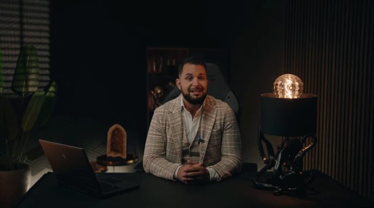 Thomas Heinfart, the CEO and Founder of FundedHive. Source: YouTube