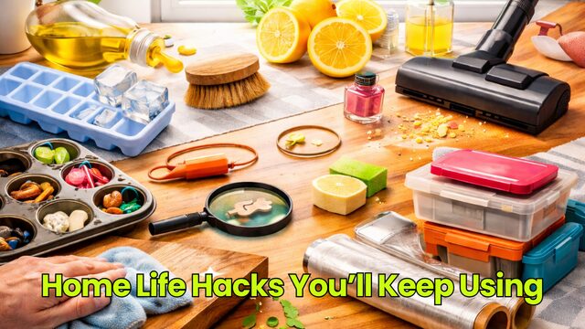 Home Life Hacks You’ll Keep Using