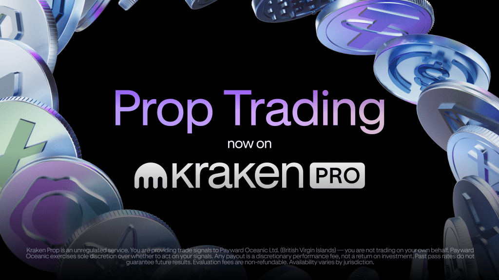 Introducing Kraken Prop: trade with our money, not yours