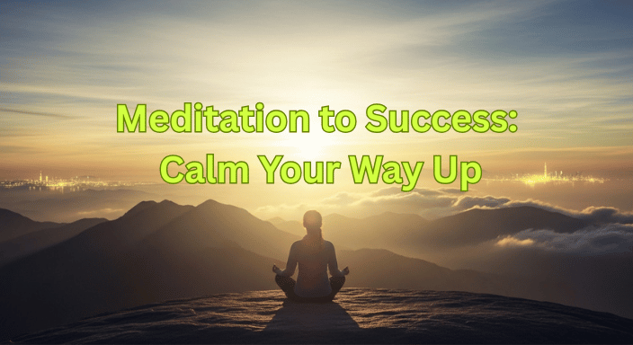 Meditation to Success: Calm Your Way Up